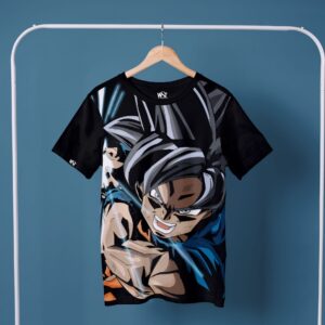 T-Shirt with Goku Print